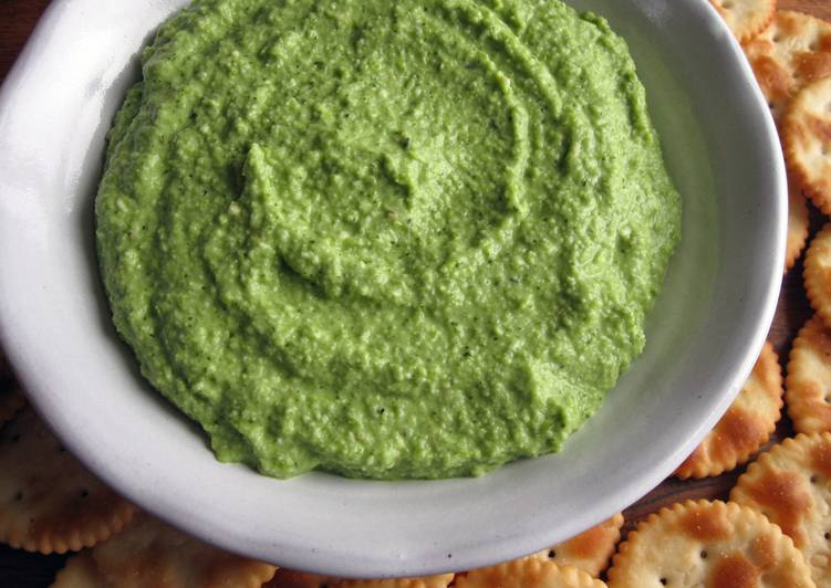 Easiest Way to Make Speedy Edamame &amp; Watercress Dip