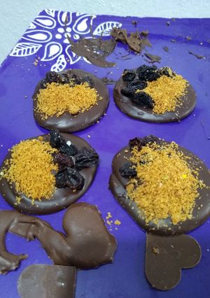 Una foto de Relleno de bombones de guayaba