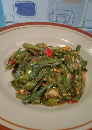 Foto resep Tumis sayur grendel/bunga genjer