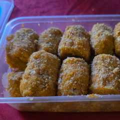 Una foto de Croquetas de zanahoria