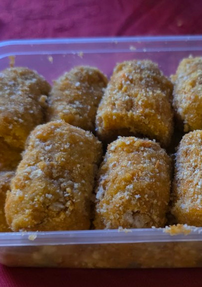 Una foto de Croquetas de zanahoria