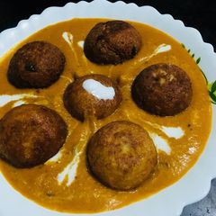A picture of Malai kofta.