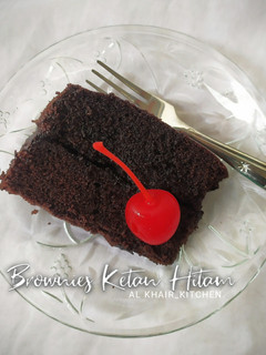 Foto resep Brownies Kukus Ketan Hitam (Gluten Free)