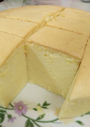 Foto resep Japanese cotton cheese cake