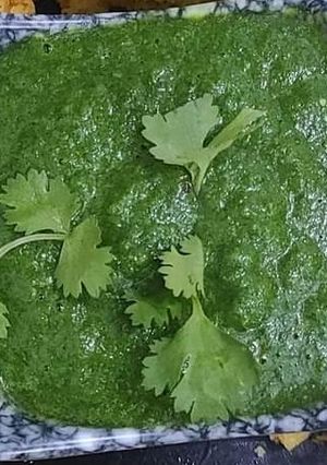 हरी चटनी (hari chutney recipe in Hindi) रेसिपी मुख्य फोटो
