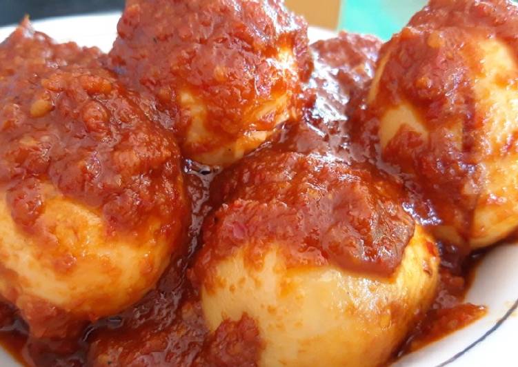 Telur Bumbu Bali 🥚🥚🥚