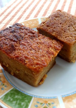 Una foto de Budín de pan
