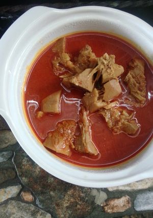 Foto resep Rendang nangka
