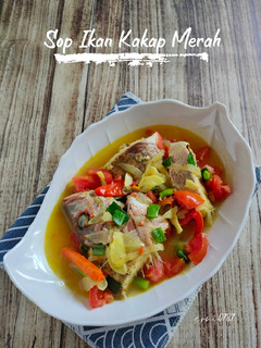 Foto resep Sop Ikan Kakap Merah