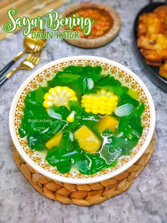 Langkah Gampang Membikin Resep  Sayur Bening Daun Katuk yang Enak Banget, Enak