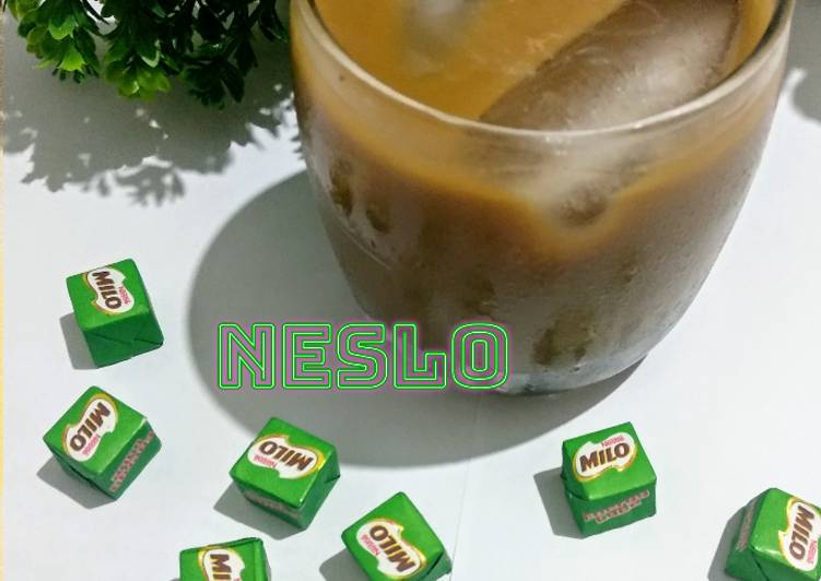 Cara Menyiapkan NesLo (Nescafe Milo), Mudah Banget
