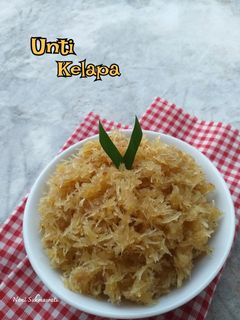 Foto resep Unti Kelapa isi Dadar Gulung