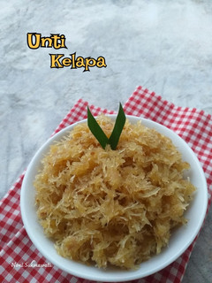 Foto resep Unti Kelapa isi Dadar Gulung