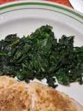 Sautéed Spinach in Olive Oil