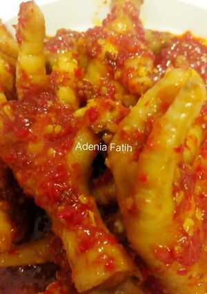 Foto resep Ceker Mercon Mantap