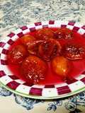 Tamarillos en almíbar