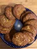 Cookies mit weißer Schokolade und Walnüssen