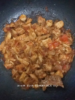 Foto resep Ayam Suir Saus Tomat