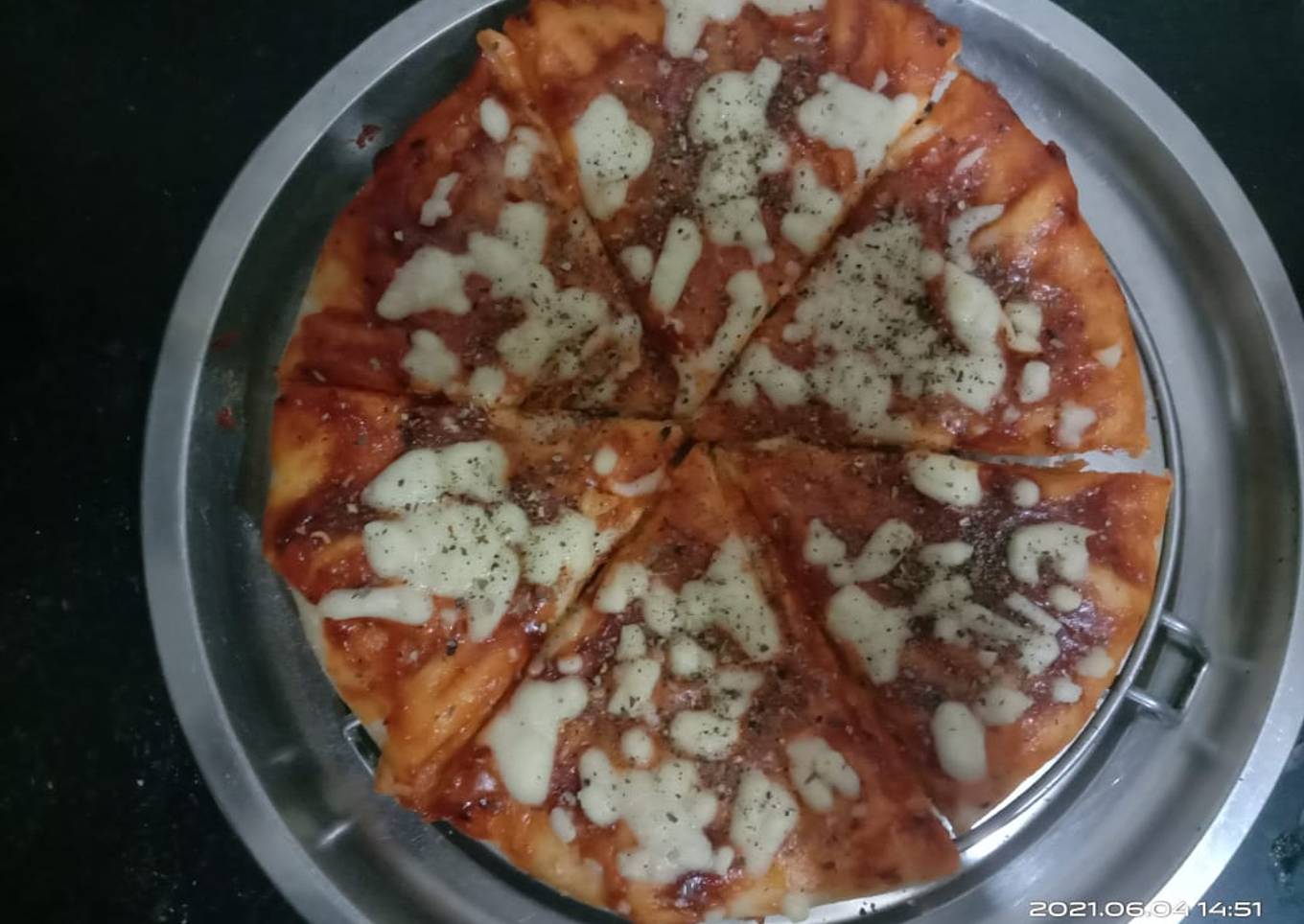 Homemade pizza