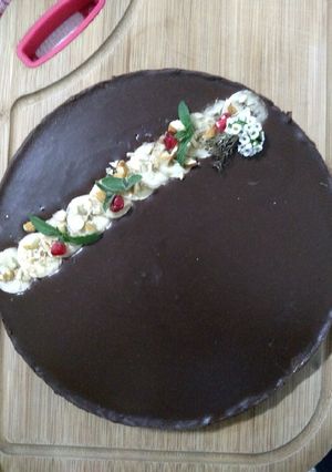 Una foto de Tarta de chocolate saludable