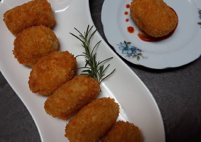 Resep Kroket Kentang Isi Daging Oleh Adlina Cookpad