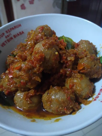 Langkah Mudah untuk Membikin Resep Bakso pentol Mercon Super Pedas yang Lezat Anti Ribet, Mantap Sekali