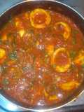 Egg curry with royco cubes