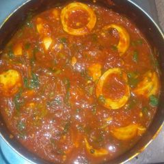 Egg curry with royco cubes A picture of Egg curry with royco cubes.