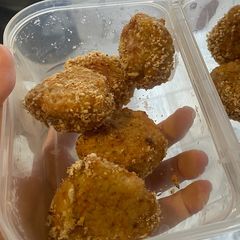 A picture of Chicken, Carrot & Lentil Nuggets.
