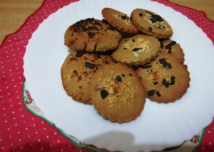 Steps to Prepare Speedy Spiced coconut cookies