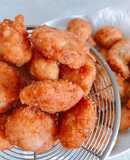 Chả Tôm Viên Lăn Bột Xù Chiên