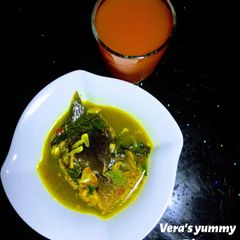 A picture of Fish pepper soup.