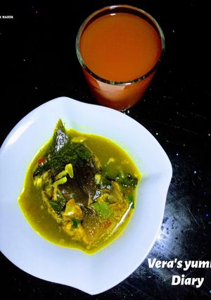 A picture of Fish pepper soup.