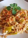 ZAPALLITO de tronco, salteado al wok con arroz. #Mercado