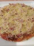 Base Pizza sin gluten y sin lactosa con pollo y bacon
