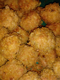 Foto resep Bola bola tahu rambutan supermi isi sosis