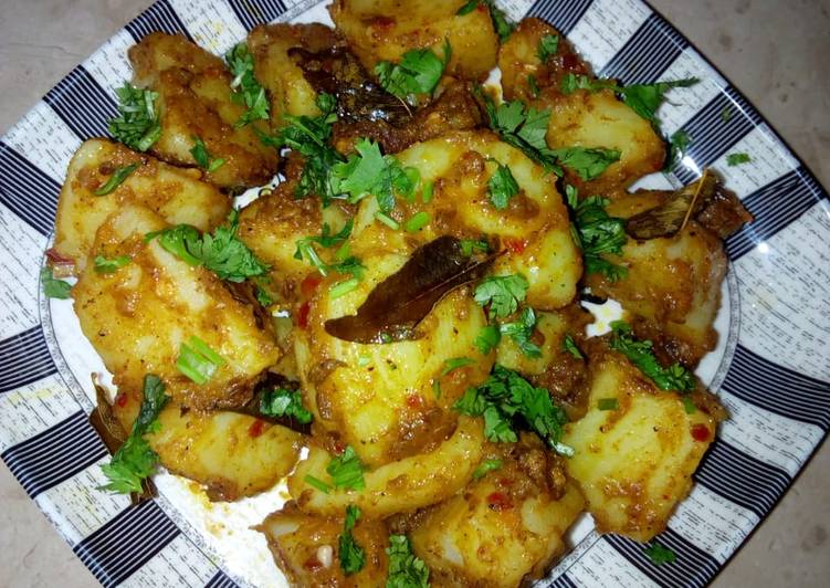 Recipe of Any-night-of-the-week Khaty aloo