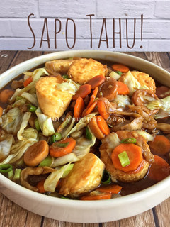 Foto resep Sapo Tahu!