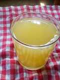 Orange and ginger juice