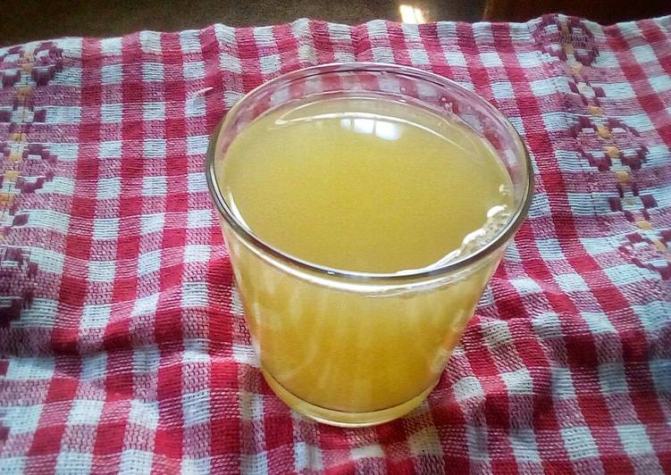 How to Prepare Quick Orange and ginger juice