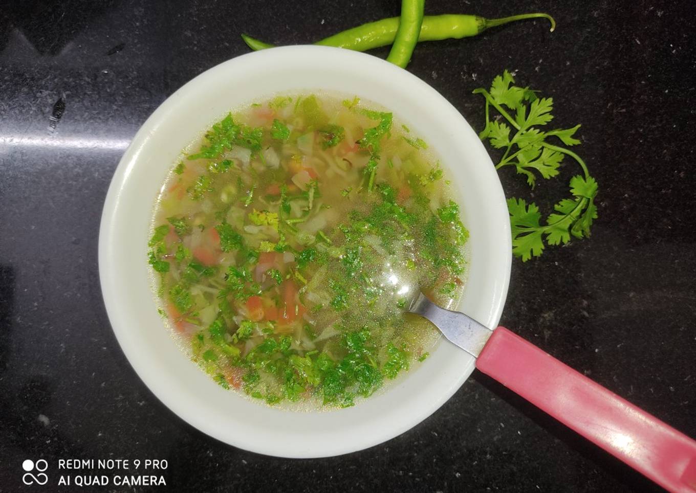 Lemon coriander Soup