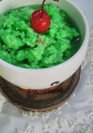 Foto resep Tape ketan hijau