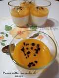 Panna Cotta with Mango Coulis