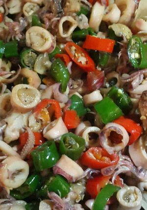 Foto resep Tumis cumi asin