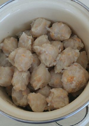 Foto resep Baso Ayam Wortel non msg