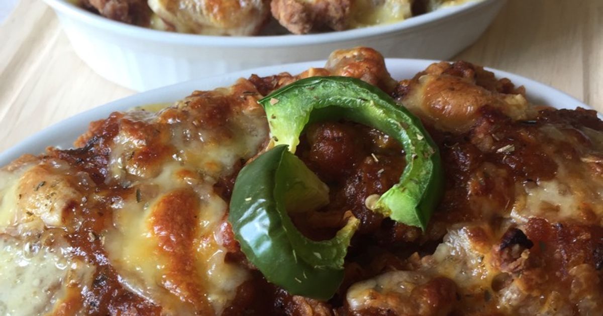 Fella Rice Resep Chicken And Cheese Baked Rice oleh Fella Sumendap - Cookpad