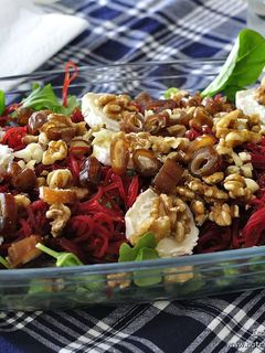 Una foto de Ensalada de remolacha
