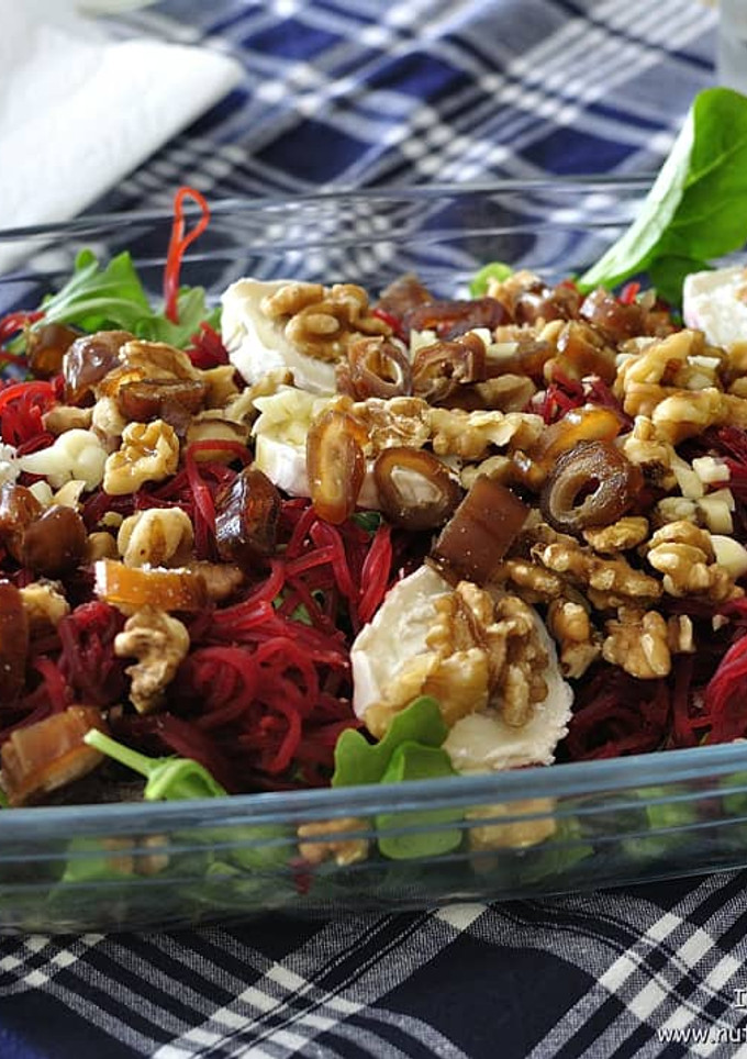 Una foto de Ensalada de remolacha
