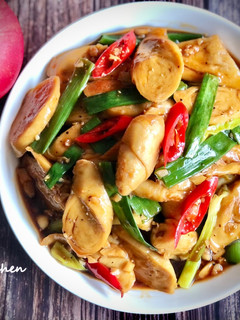 蔥爆麵腸 / 家常菜 的食譜成品照片