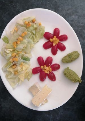 Une photo de Assiette healthy